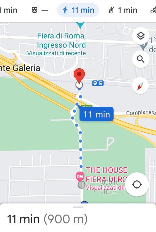 The House Fiera Di Roma Aeroporto Fiumicino Bed & Breakfast Ponte Galeria Exterior photo